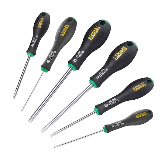 STANLEY FATMAX Skrutrekkersett TX, 6 stk.