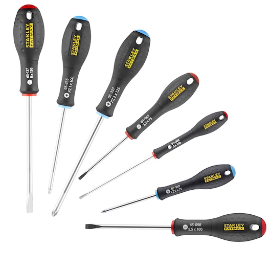 STANLEY FATMAX Skrutrekkersett, 7 stk.