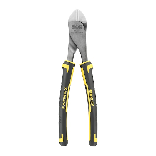 Stanley FatMax diagonal cutting pliers with black and yellow handles, model 0-89-861.