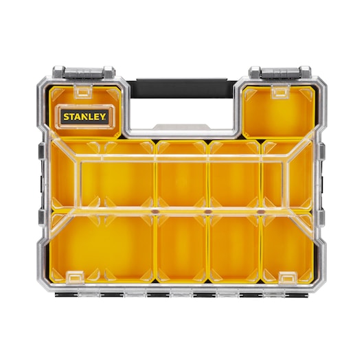 STANLEY FATMAX Sortimentboks med Heavy Duty-håndtak og spenner, 10 rom