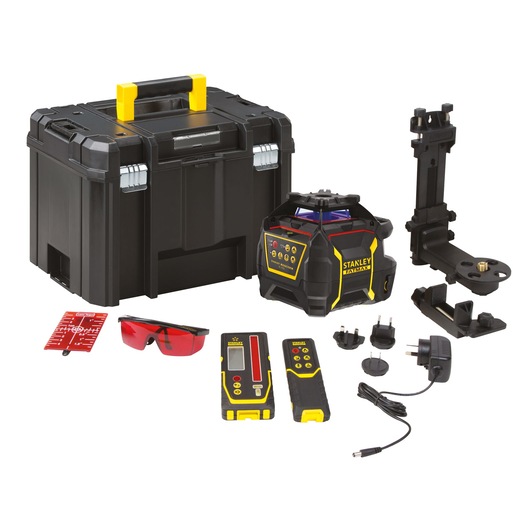 STANLEY FATMAX Rotasjonslaser RL700L Li-Ion med rød stråle