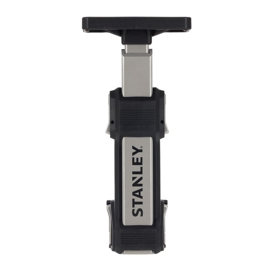 STANLEY FMHT83554 adjustable support rod, black and silver, product front view on white background.