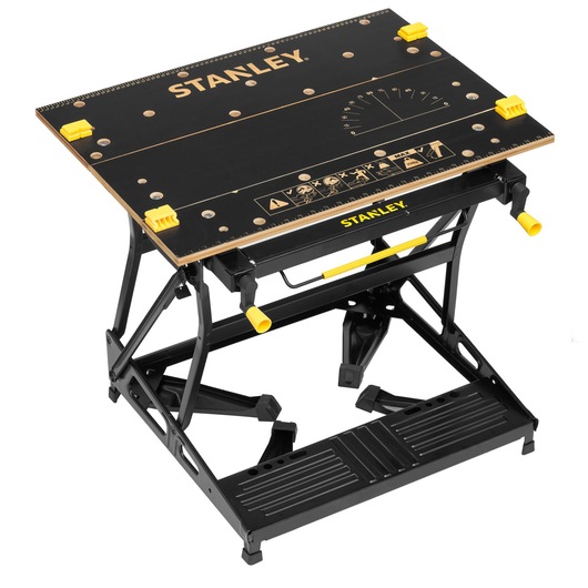 STANLEY 2-i-1 arbeidsbenk og skrustikke med vertikal klemming